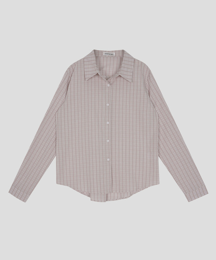 ベーシックチェックシャツ