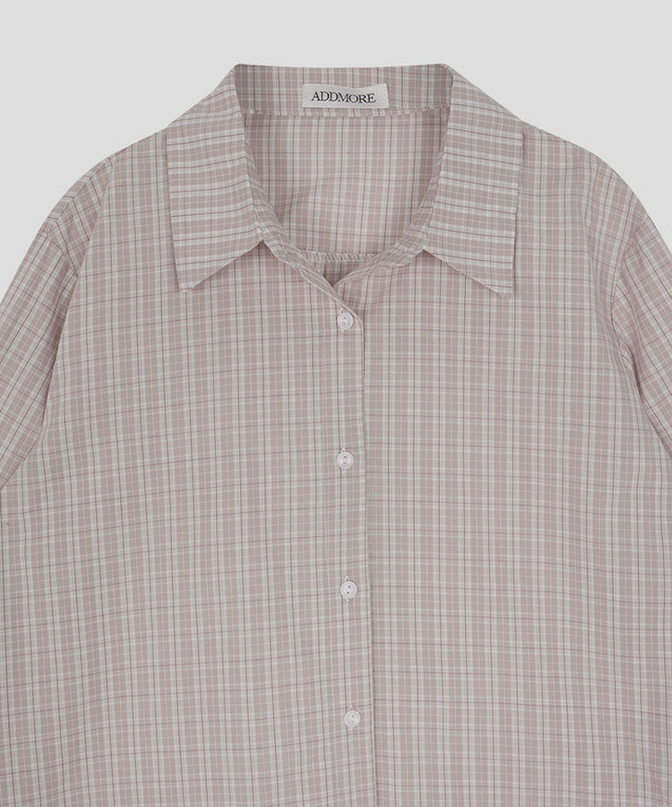 ベーシックチェックシャツ