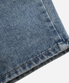 ハートポイントウォッシュデニムバルーンパンツ