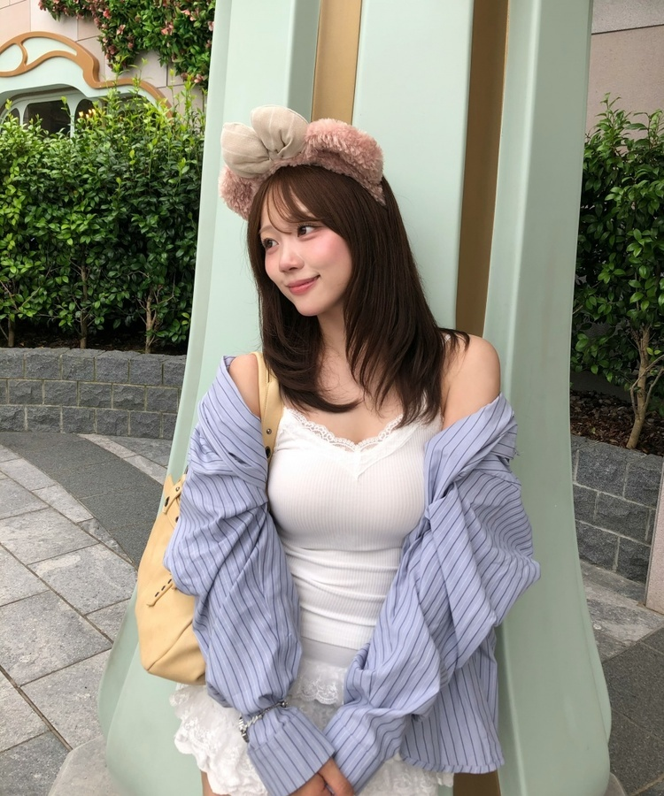 하트 비쥬 브레이슬릿 워치 실버
