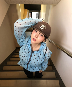 ドット柄シアーライトアウター SKY BLUE