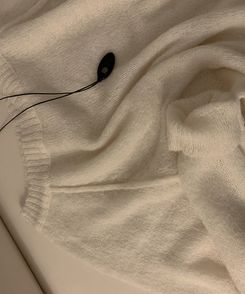 ボートネックオフショルダーシアーニット(7color)