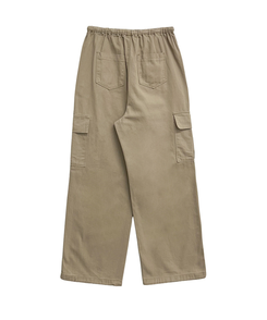 【丈別】バンディングカーゴピンタックワイドパンツ(5color)