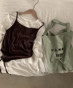 칙스 긴팔티셔츠뷔스티에 셋업투피스 4color