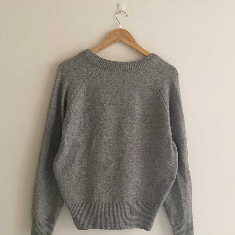 スプリングVネックニット(5color)