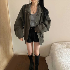 カジュアルヤッサンジャケット KHAKI