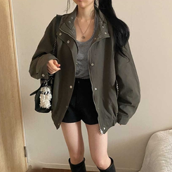 カジュアルヤッサンジャケット KHAKI