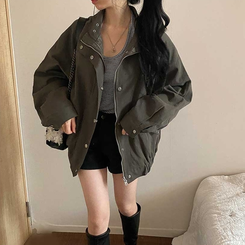 カジュアルヤッサンジャケット KHAKI