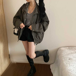 カジュアルヤッサンジャケット KHAKI