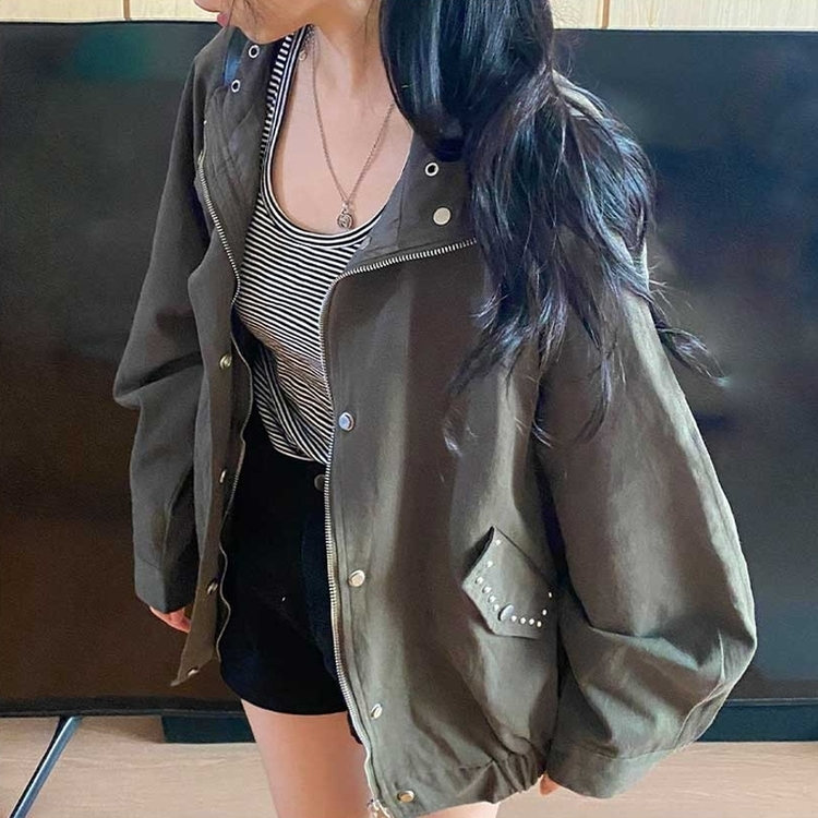 カジュアルヤッサンジャケット KHAKI