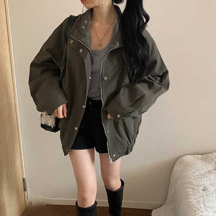 カジュアルヤッサンジャケット KHAKI