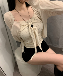 シースルーカーディガン(7color) BEIGE