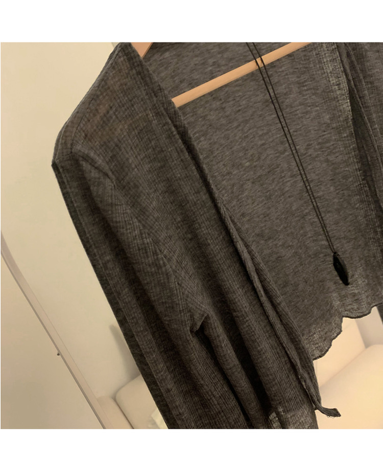 シースルーカーディガン(7color)