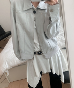 カラーポケットジャケット GREY