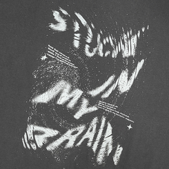 ビンテージレタリング長袖Tシャツ