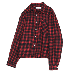 ベーシックチェックシャツ(5color)