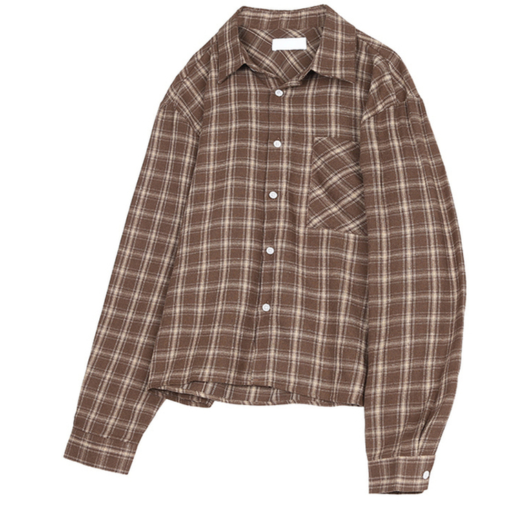 ベーシックチェックシャツ(5color)