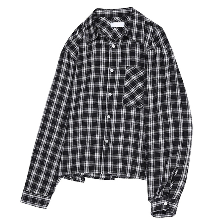 ベーシックチェックシャツ(5color)