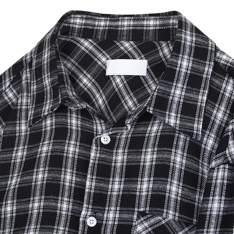 ベーシックチェックシャツ(5color)