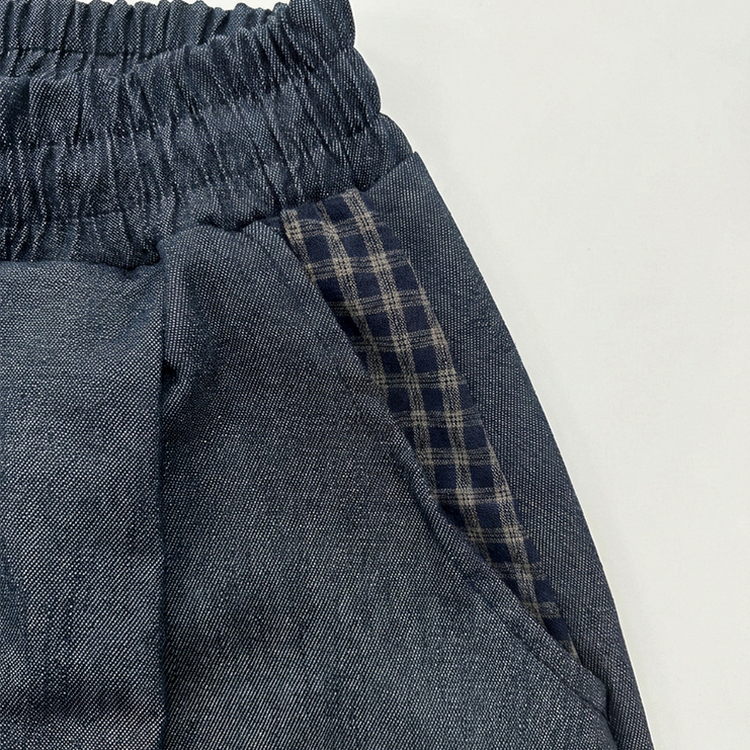 チェックポケットバルーンパンツ