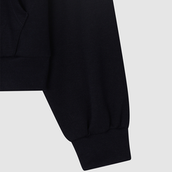 ナンバーパッチフードジップアップ