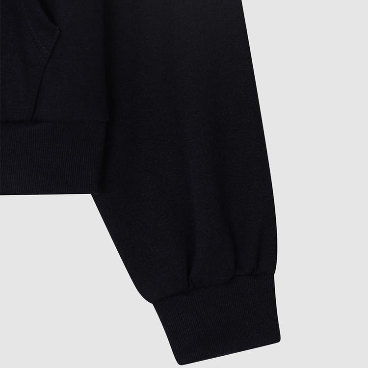 ナンバーパッチフードジップアップ