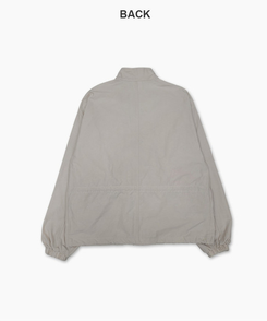 ハイネックハーフミリタリージャケット