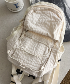 チェックストリングミニバックパック