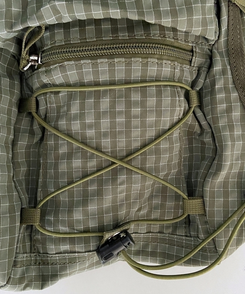 チェックストリングミニバックパック