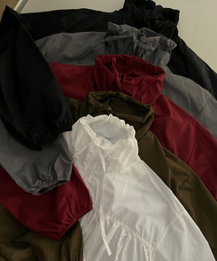 シャーリングリボンウィンドブレーカー(5color)