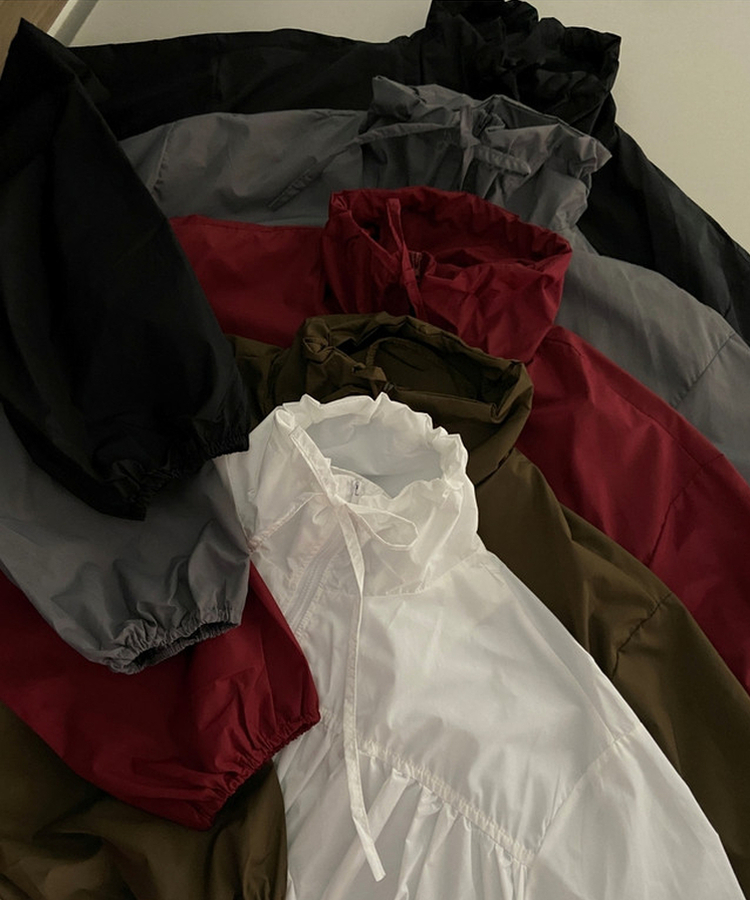 シャーリングリボンウィンドブレーカー(5color)