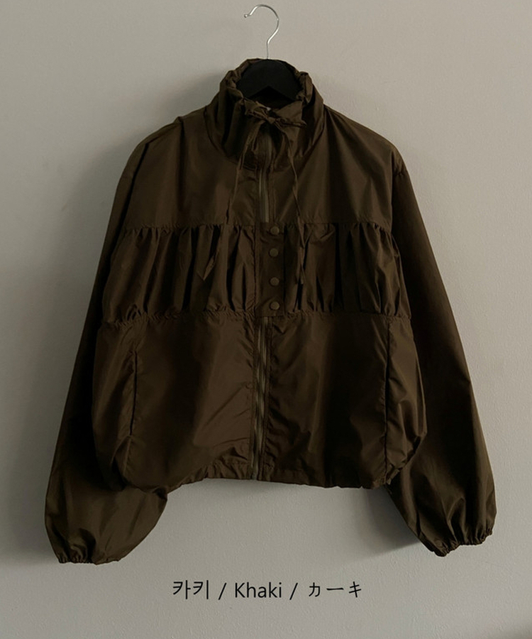 シャーリングリボンウィンドブレーカー(5color)