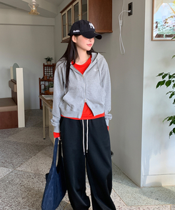 パーソナルラウンド長袖Tシャツ(10color) RED