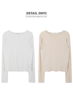 パーソナルラウンド長袖Tシャツ(10color)