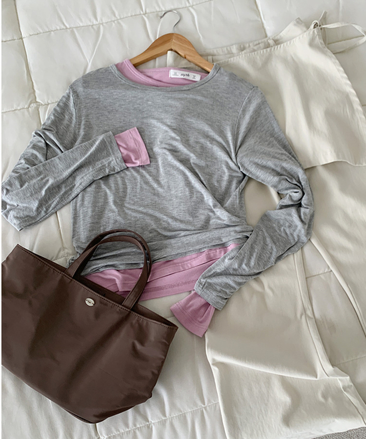 パーソナルラウンド長袖Tシャツ(10color)