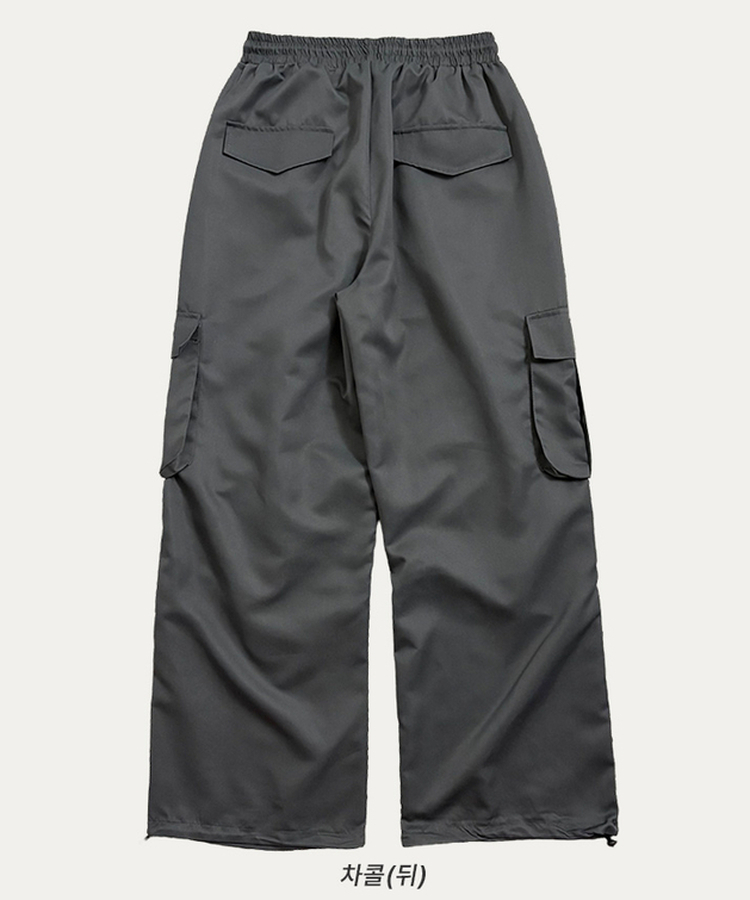 ストリングカーゴバルーンワイドパンツ(6color)
