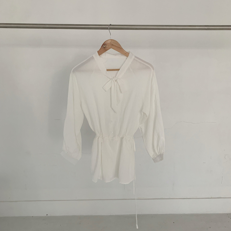 フリルリボンミニワンピース