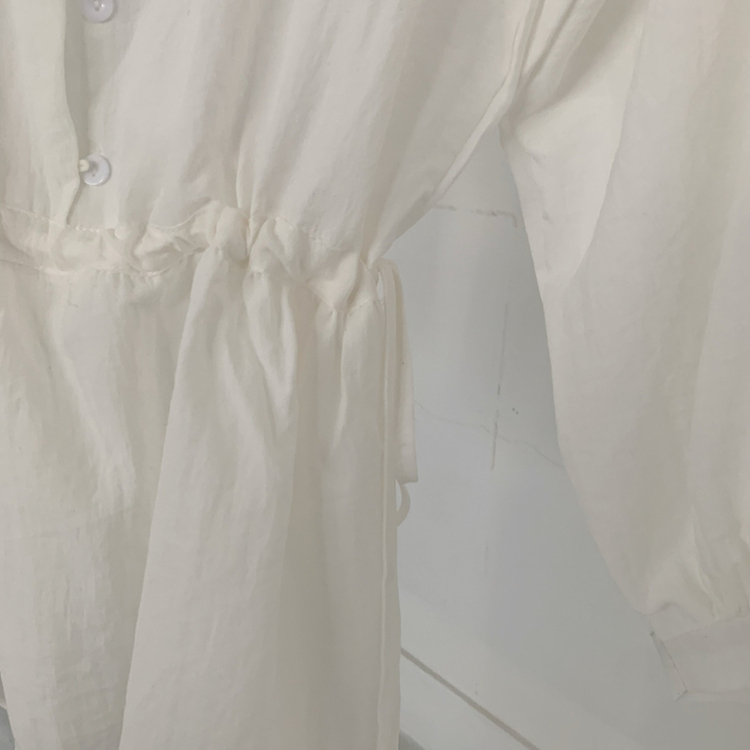 フリルリボンミニワンピース