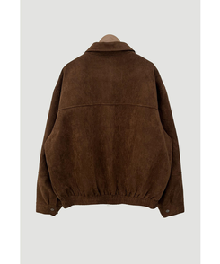 スエードラグランジャケット