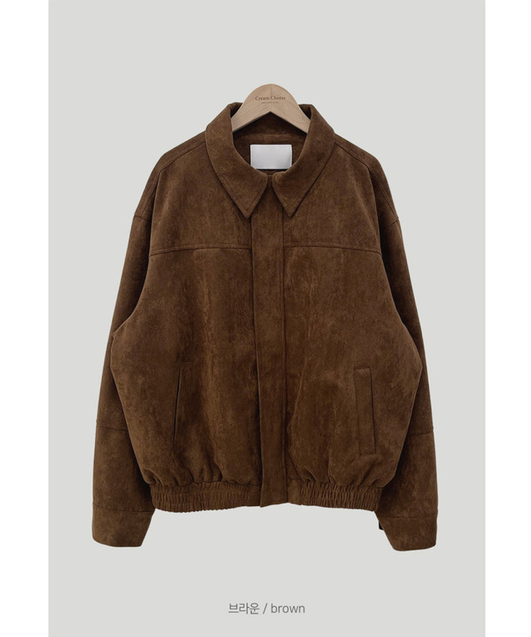スエードラグランジャケット