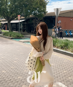 サテン レース ミディスカート IVORY