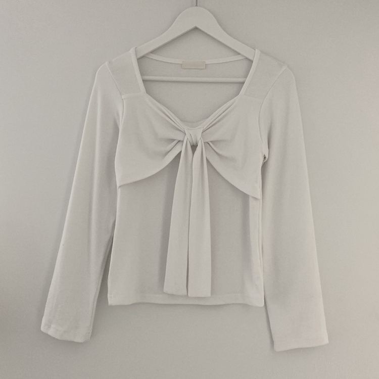 リボンツイストTシャツ