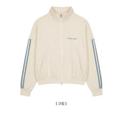 ラインハイネックジップアップ