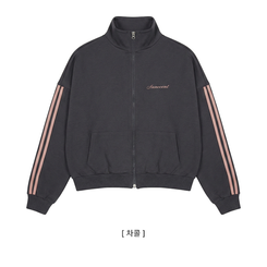 ラインハイネックジップアップ