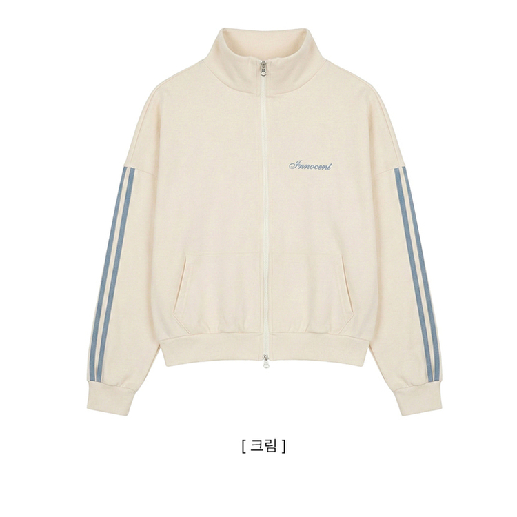 ラインハイネックジップアップ