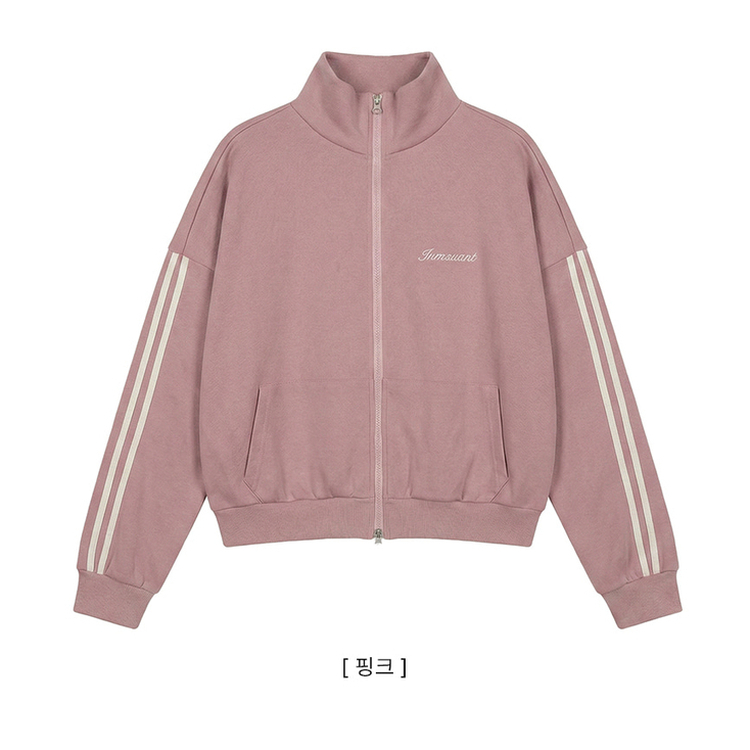 ラインハイネックジップアップ