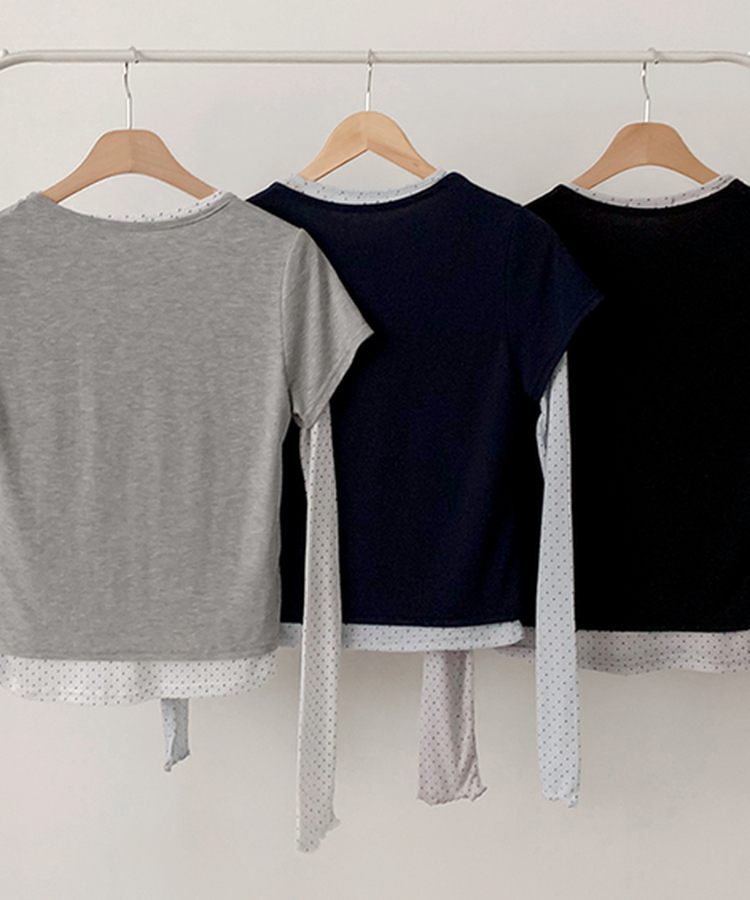 【SET】ドットウェーブTシャツ