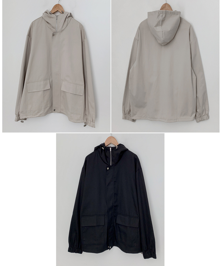 フードミリタリージャケット