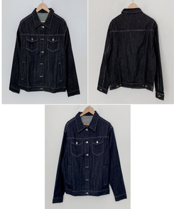 ステッチボクシーデニムジャケット