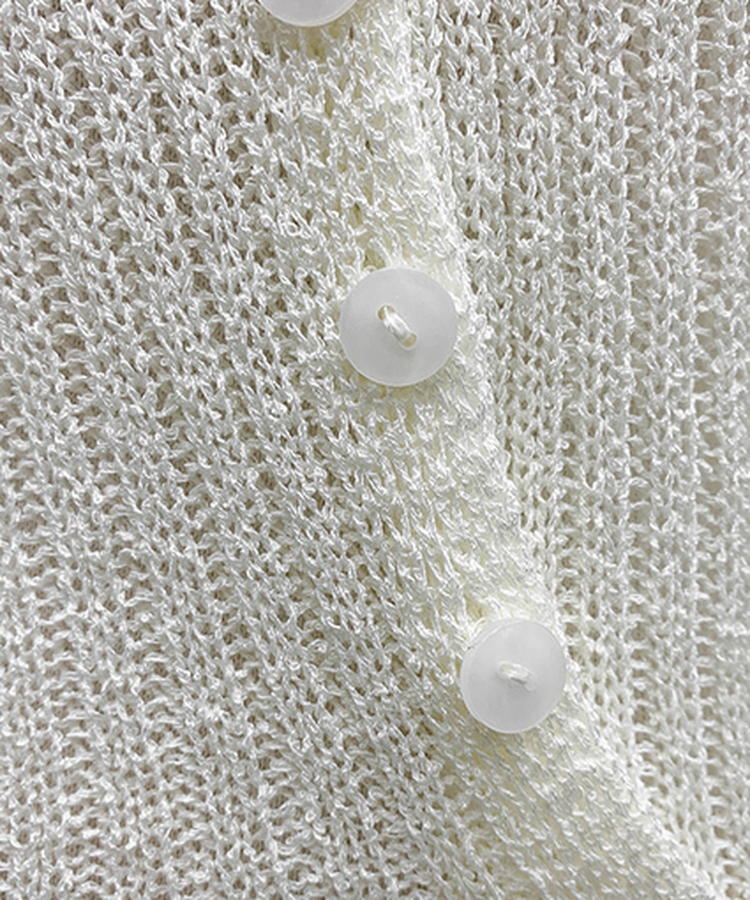 リブラップカーディガン(5color)